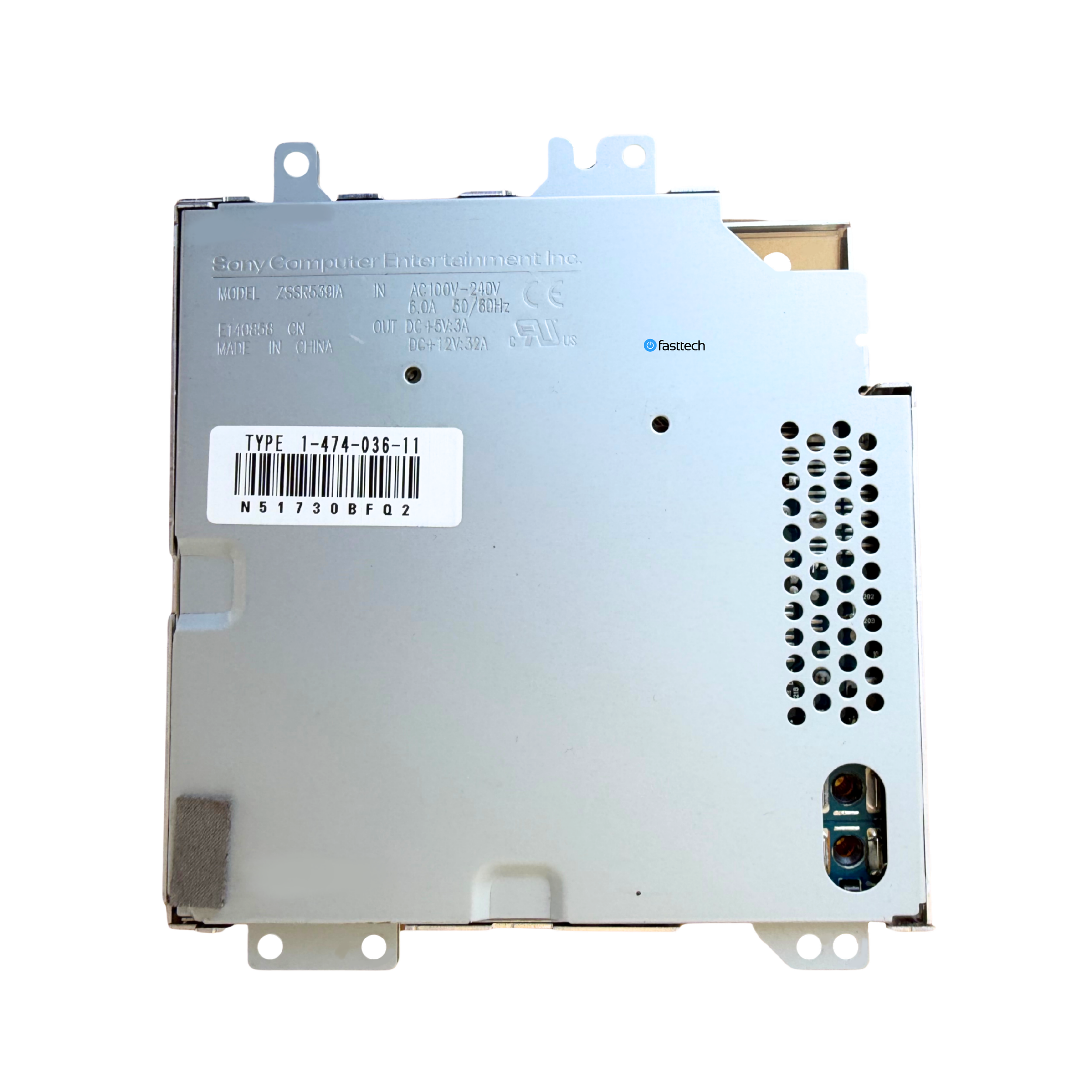 PlayStation 3 CECHA, B, C, & E Upper Bezel - Fasttech